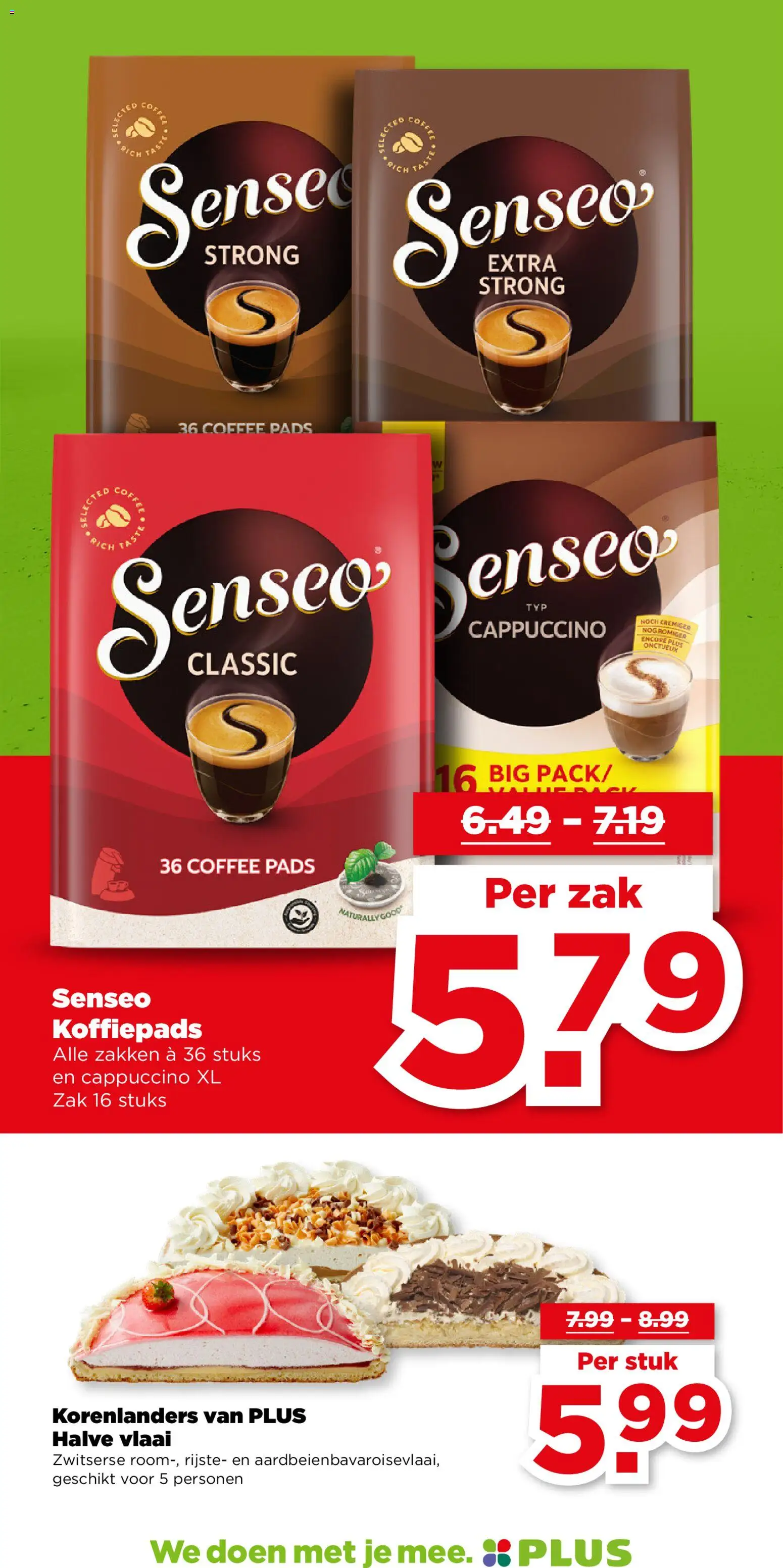 {H1} | Pagina: 18 | Producten: Koffiepads, Zak, Cake, Cappuccino