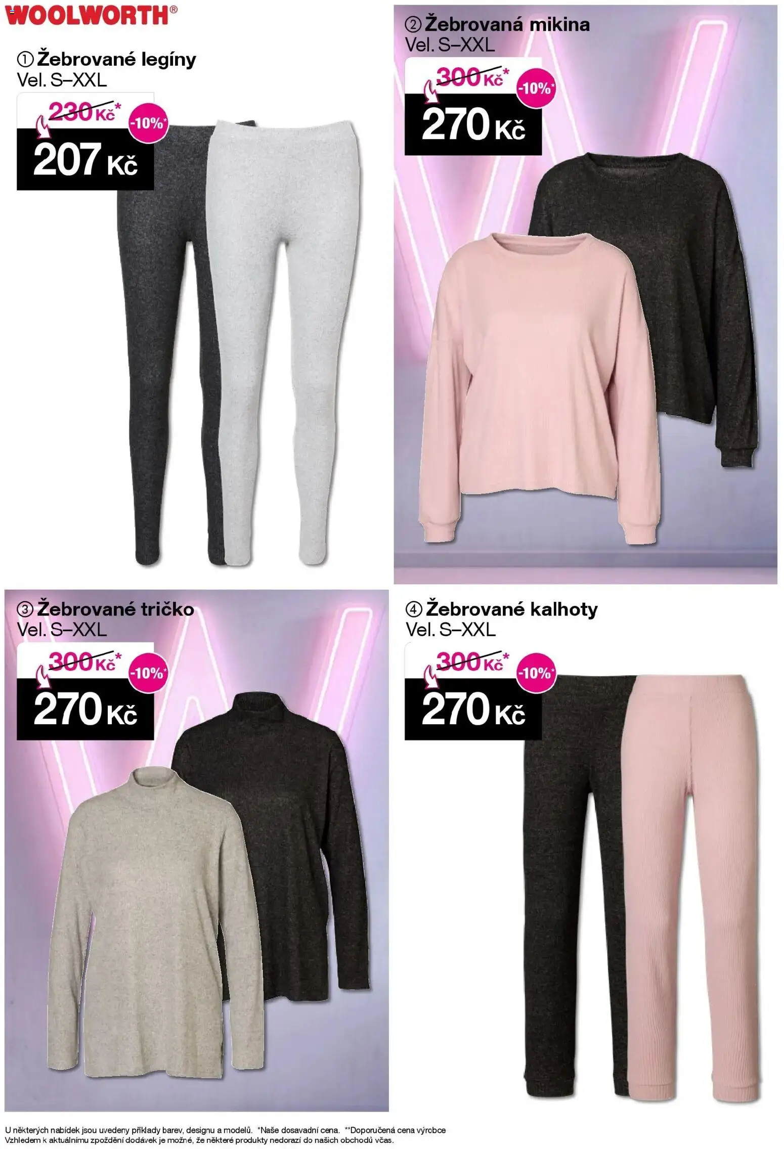 Woolworth leták od 31.10.2025 | Strana: 2 | Produkty: Tričko, Mikina, Kalhoty, Legíny