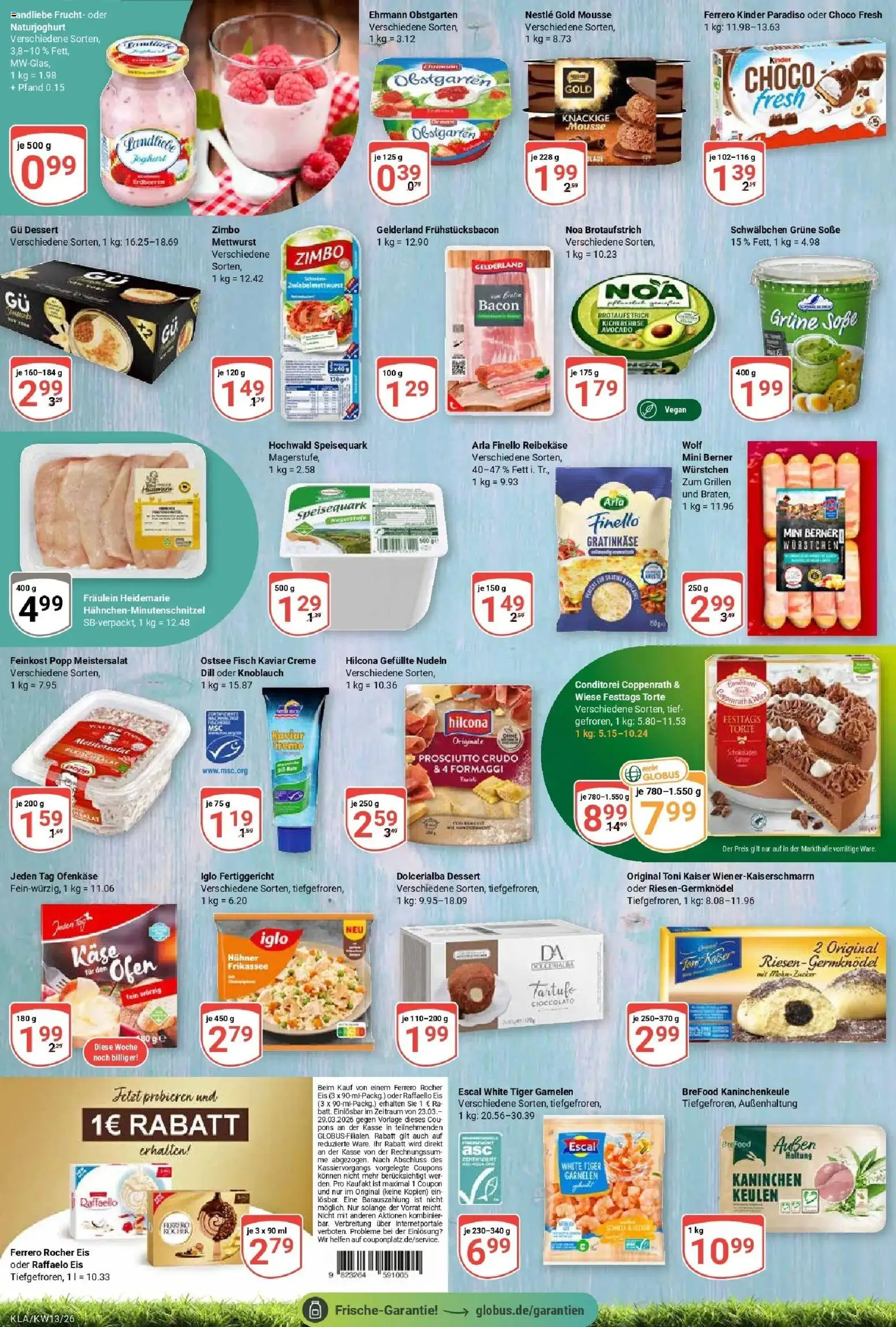 Globus prospekt Kaiserslautern	 – gültig ab 23.03.2026 | Seite: 10 | Produkte: Ofen, Iglo, Fisch, Soße