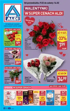 Pogląd oferty "Aldi Gazetka - Walentynki" - ważna od 09.02.2026