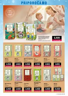 Mercator katalog akcije – veljaven od 01.12.2025 | Stran: 5 | Izdelki: Escoba, Kos, Caj