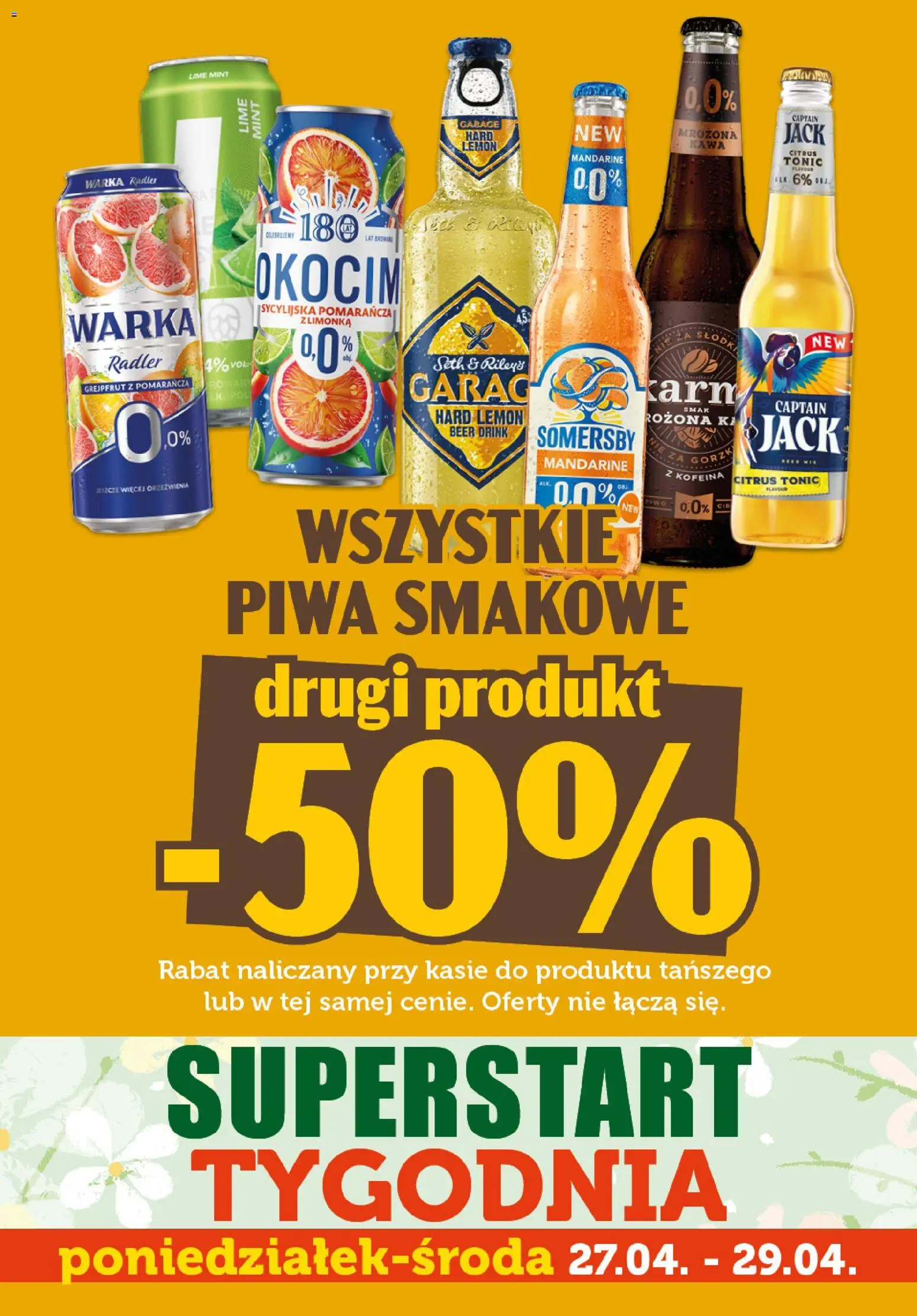 Topaz gazetka - Superstart tygodnia od 27.04.2026 | Strona: 5 | Produkty: Warka, Kawa, Piwo, Grejpfrut
