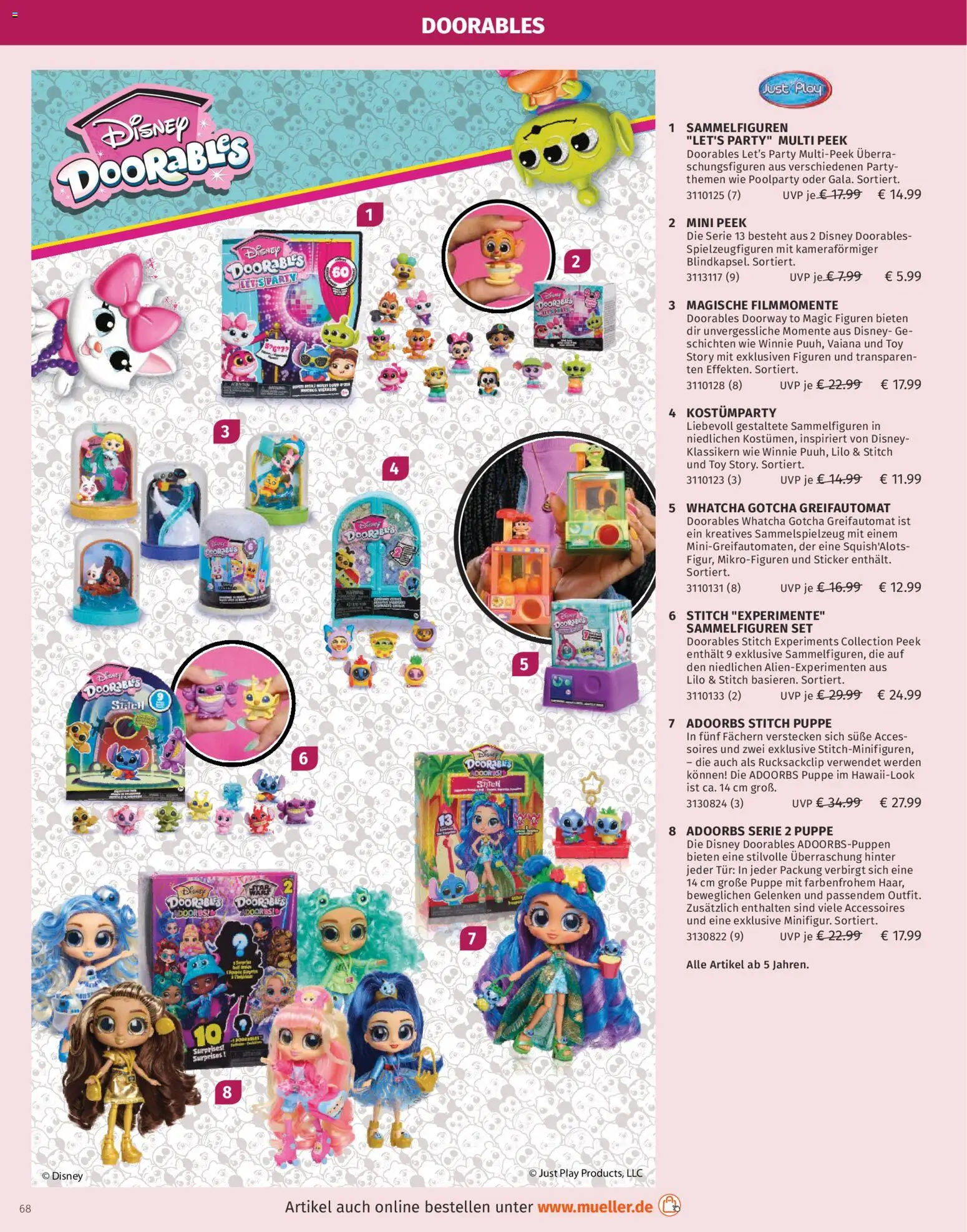 Müller Spielwarenkatalog – gültig ab 27.10.2025 | Seite: 68 | Produkte: Tür