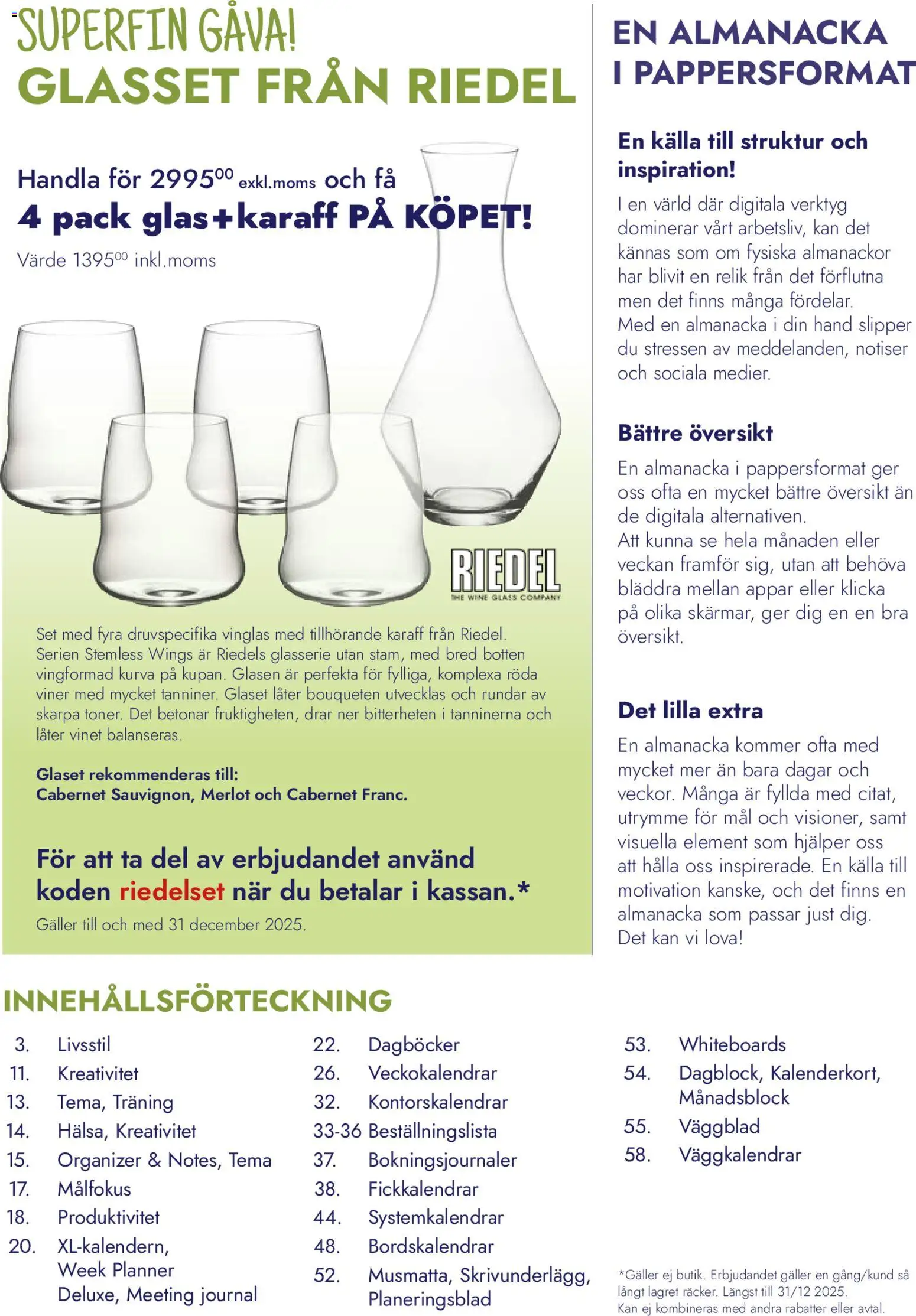 Lyreco reklamblad aktuell från 26.01.2026 | Sida: 2 | Produkter: Galler, Set, Glass, Karaff