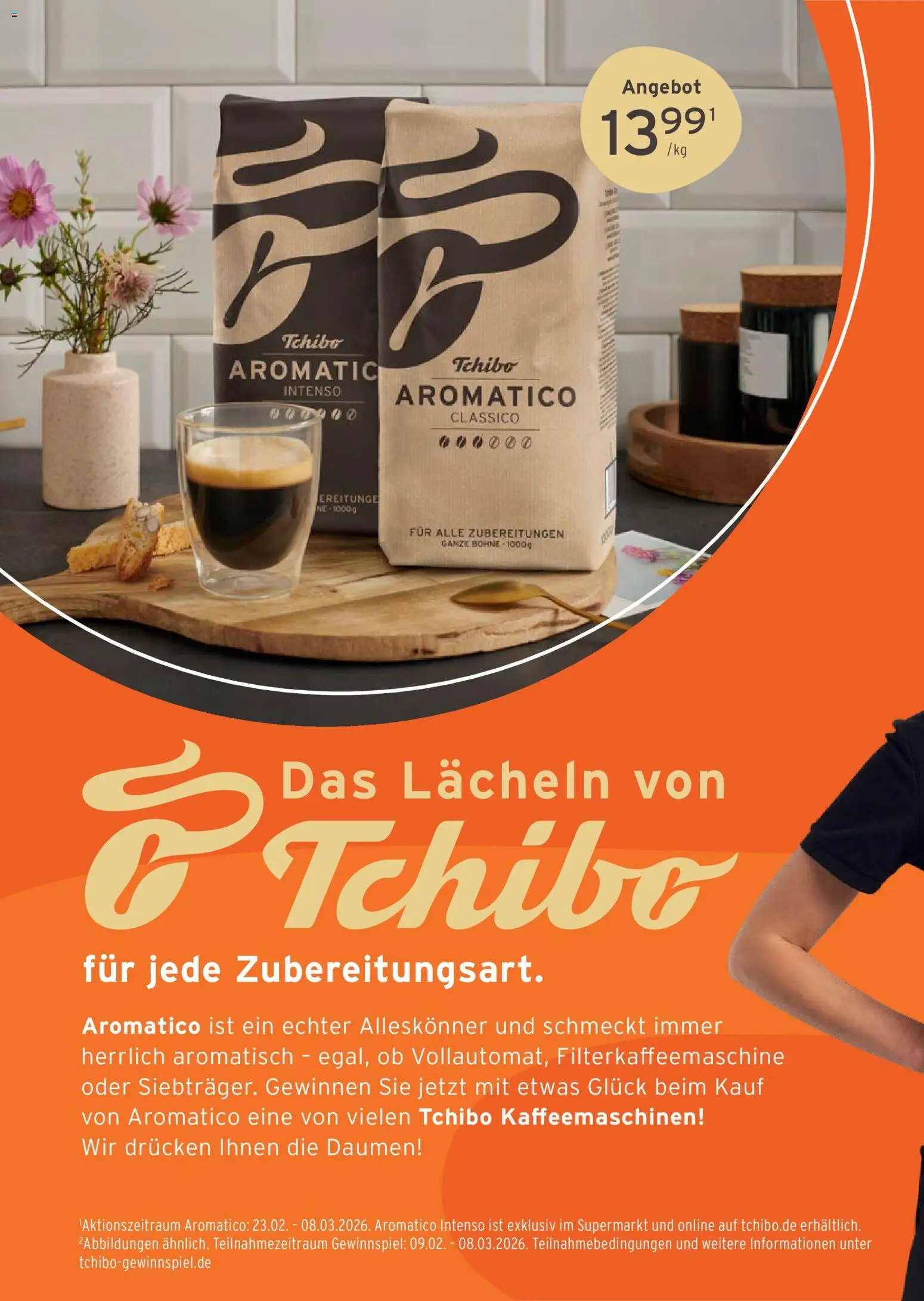 Prospekt Tchibo Lieblingslooks für jeden Tag – gültig ab 25.02.2026 | Seite: 28 | Produkte: Filterkaffeemaschine