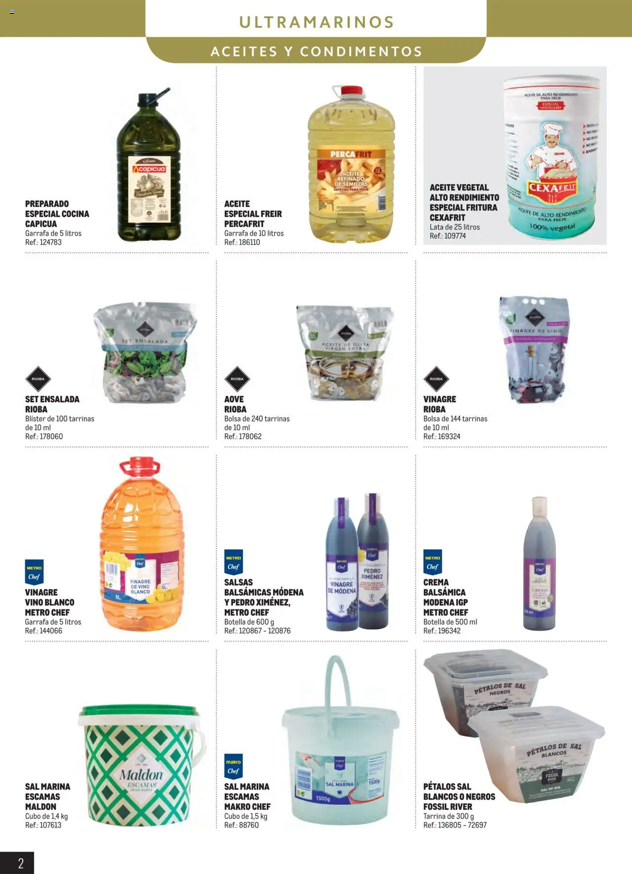 Makro - Despensa Canarias │ válido desde el 04.03.2025 | Página: 2 | Productos: Aceite, Vino, Aceite de oliva, Cocina