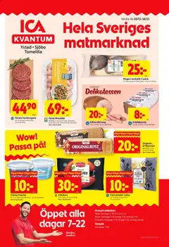 ICA Kvantum - Sjöbo - Förhandsvisning av reklamblad från butik ICA Kvantum aktuell från 10.11.2025