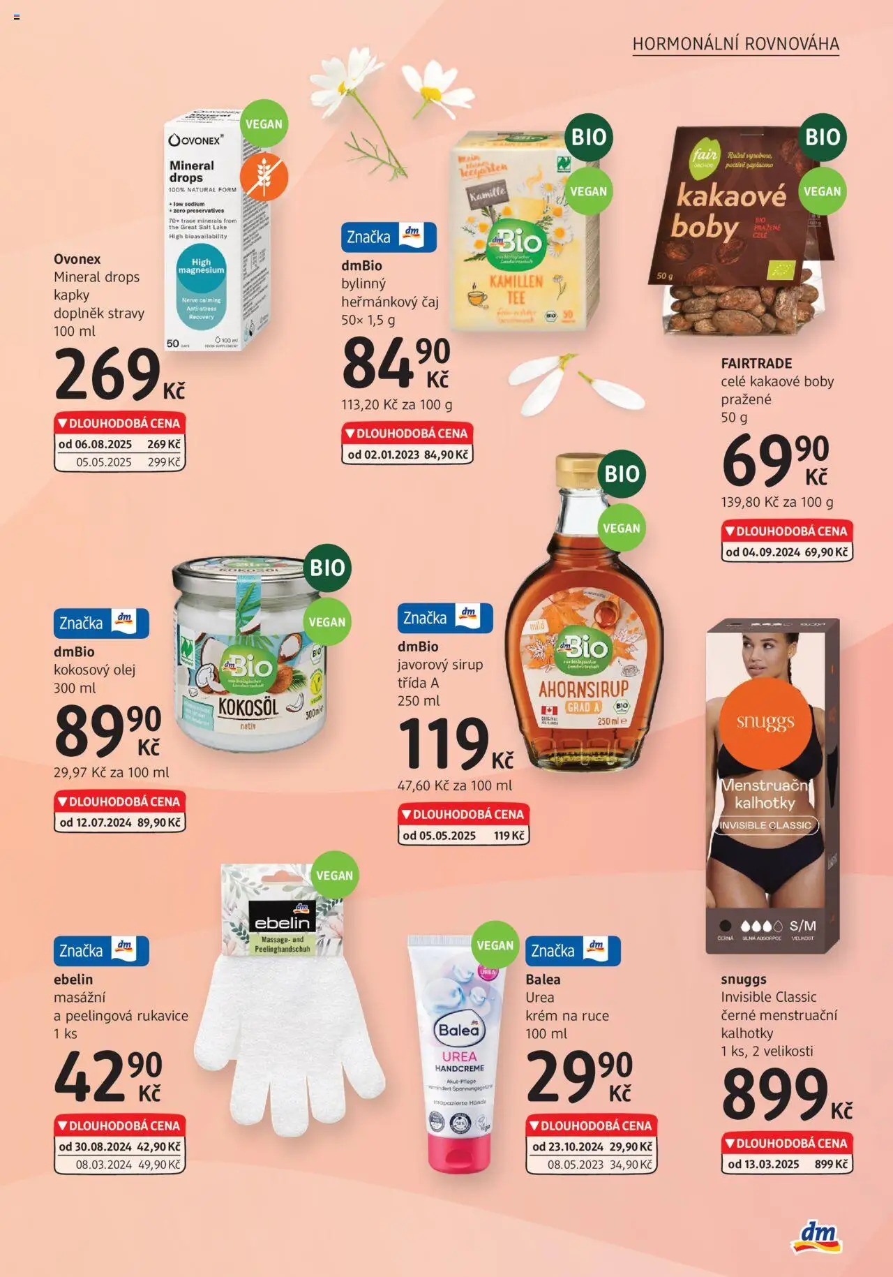 dm drogerie leták od 07.08.2025 | Strana: 5 | Produkty: Vegan, Rukavice, Javorový sirup, Sirup