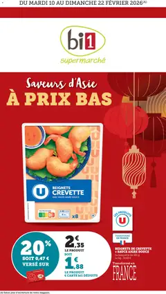 bi1 - Prévisualisation de bi1 offre de la semaine valide à partir de 10.02.2026