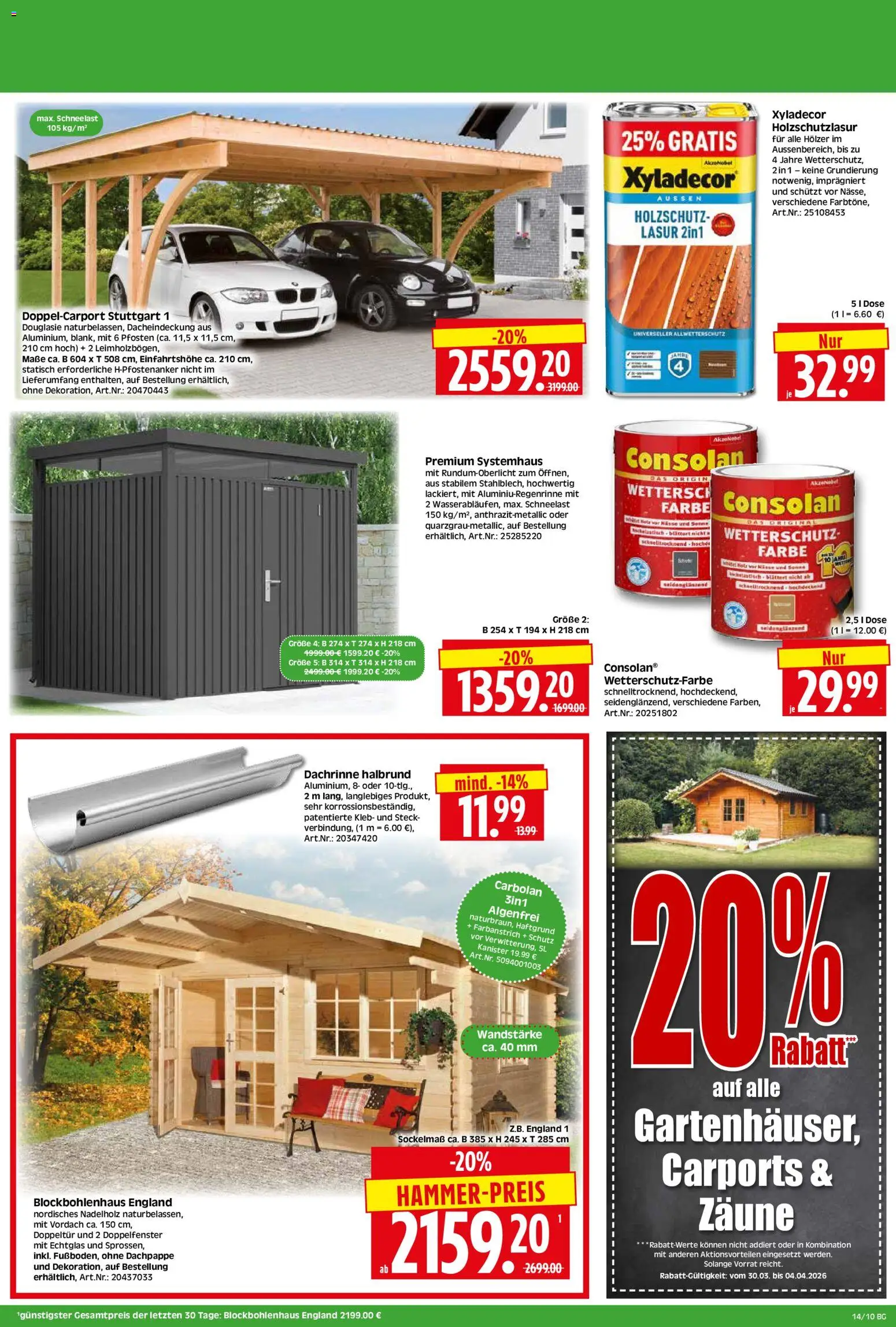 HERKULES - Bau & Garten – gültig ab 30.03.2026 | Seite: 10 | Produkte: Nüsse