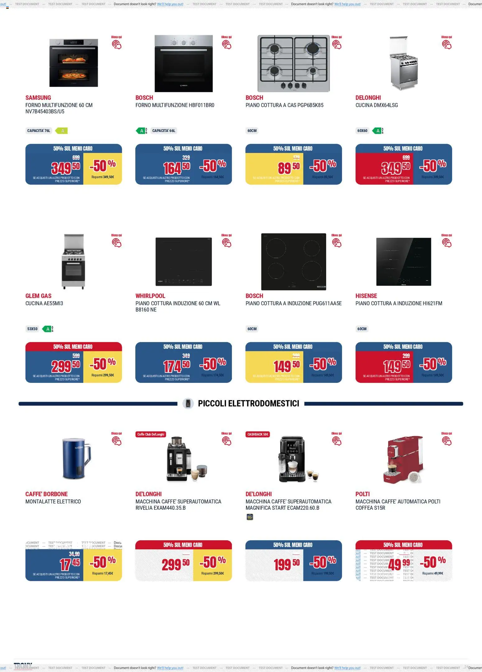 Volantino Trony del 04.12.2025 | Pagina: 24 | Prodotti: Piano cottura, Forno, Piano cottura induzione, Samsung