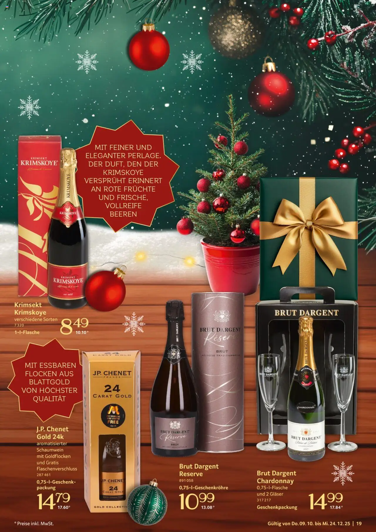 Selgros Präsente – gültig ab 09.10.2025 | Seite: 19 | Produkte: Brut dargent, Flocken
