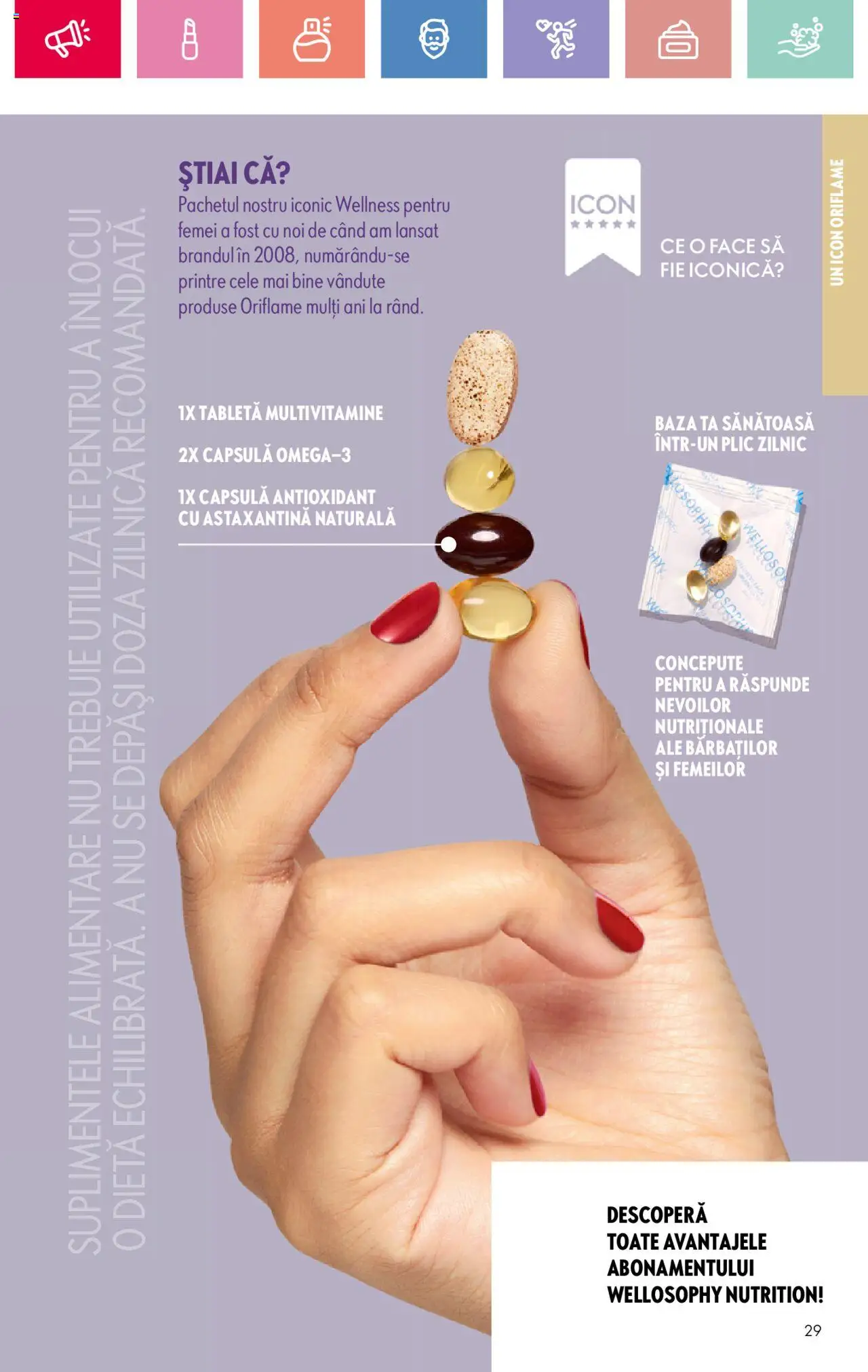 Oriflame catalog 11 2025 – valabil de la 27.07.2025 | Pagină: 29 | Produse: Tabletă