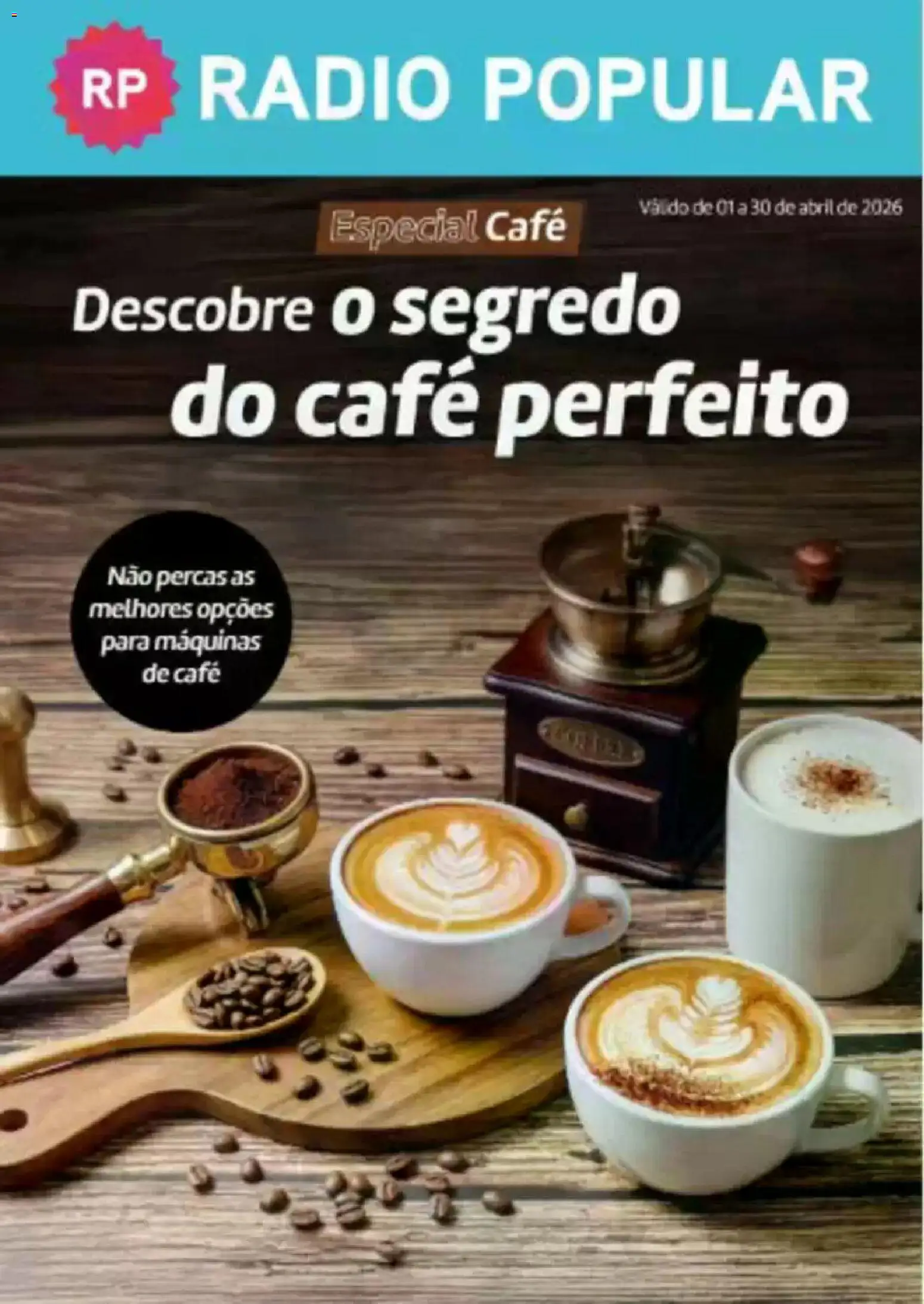 Radio Popular folheto │ válido de 01.04.2026 | Página: 1 | Produtos: Rádio, Café