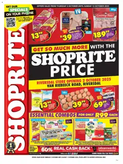 Shoprite specials catalogue – valid from 02.10.2025