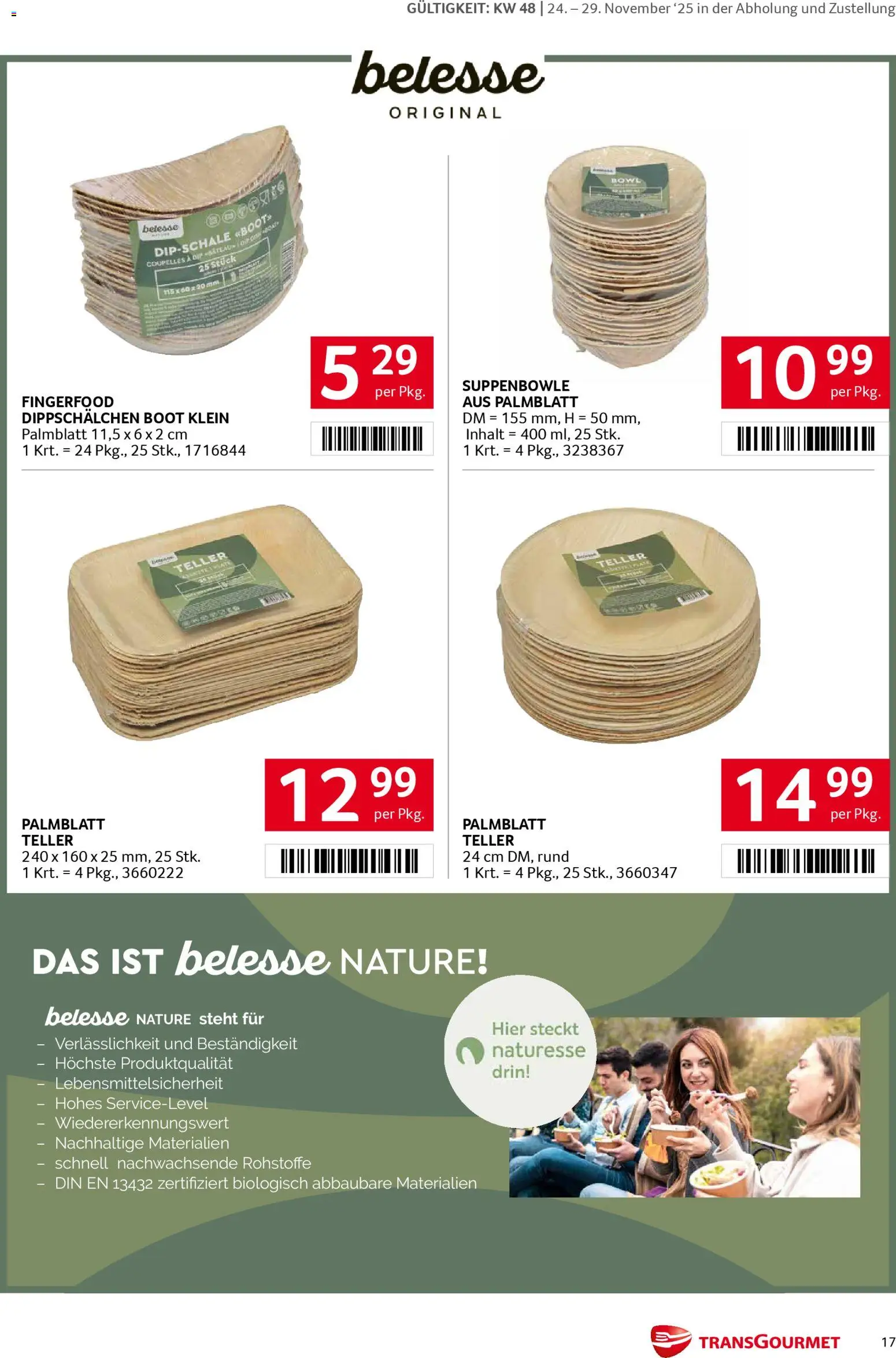 Transgourmet Markenfestwoche gültig ab 24.11.2025 | Seite: 17