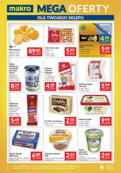 Makro Gazetka - Mega oferty dla Twojego Sklepu oferta z alkoholem od 05.08.2025 | Strona: 2 | Produkty: Kiełbasa, Optima cardio, Kabanosy, Kiełbasa śląska