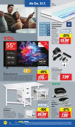 Lidl Prospekt 	 - gültig ab dem 28.07.2025 | Seite: 31 | Produkte: Relaxsessel, Bad