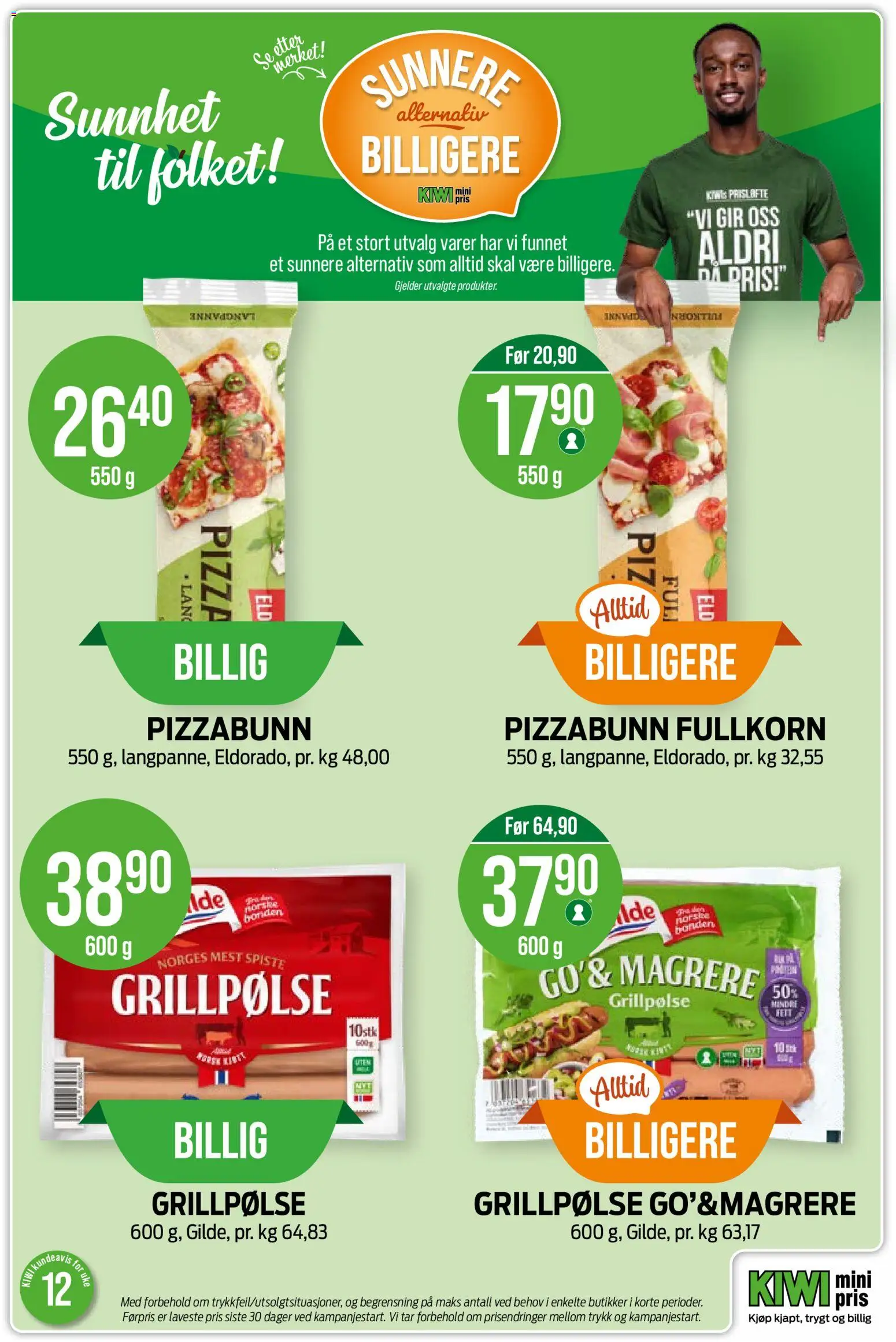 {H1} | Side: 23 | Produkter: Brød, Kiwi, Cottage cheese, Mikrovalovka