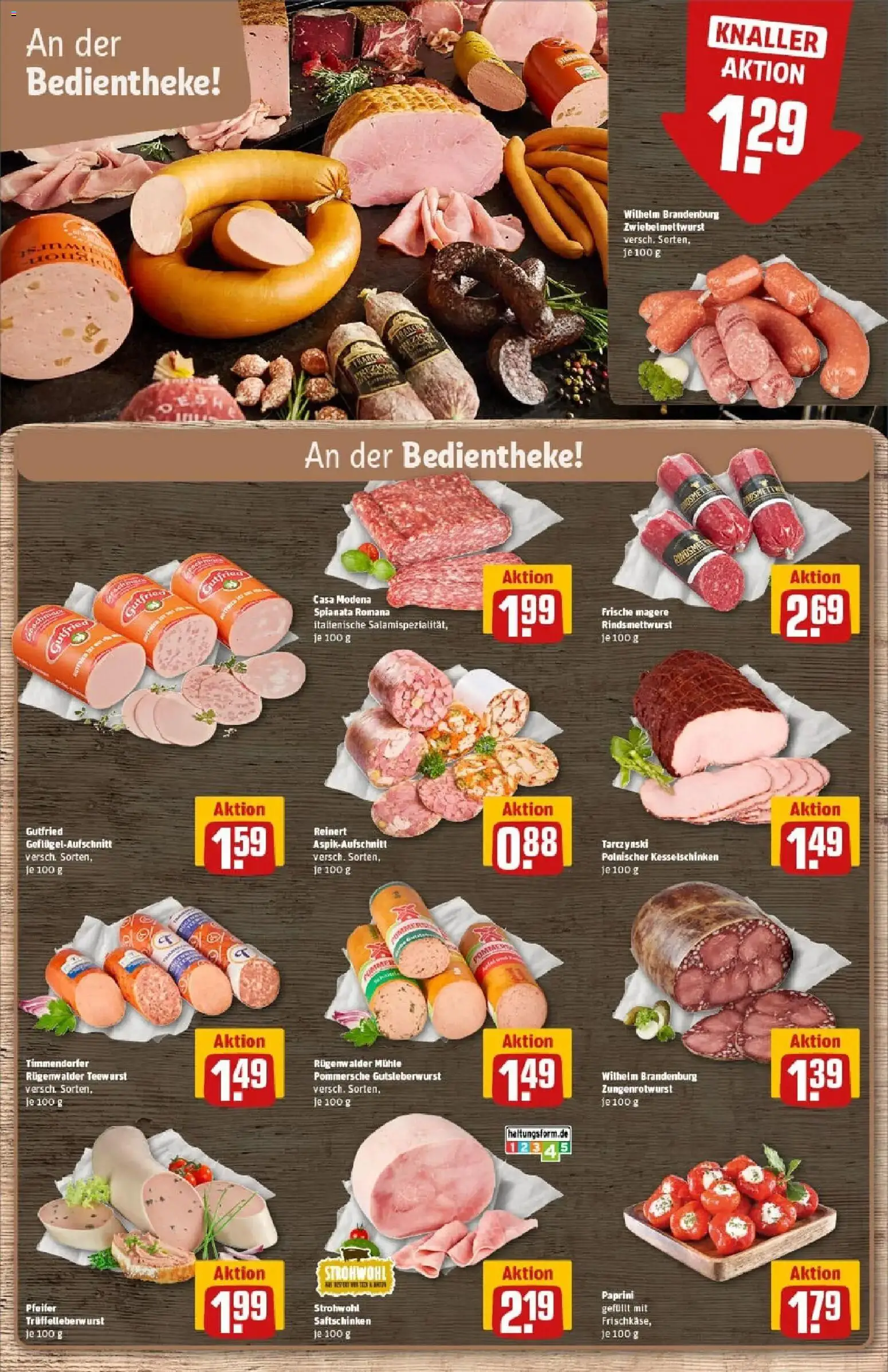 Rewe prospekt Schleiden	 – gültig ab 11.01.2026 | Seite: 10 | Produkte: Mühle, Salami, Frischkase