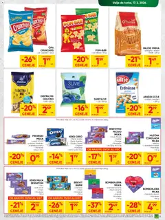 Tuš katalog akcije – veljaven od 04.02.2026 | Stran: 13 | Izdelki: Keksi, Arašidi, Prigrizki, Cips