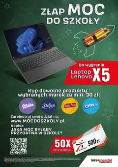 Pogląd oferty "Intermarche Konkurs - Złap moc do szkoły!" - ważna od 11.09.2025