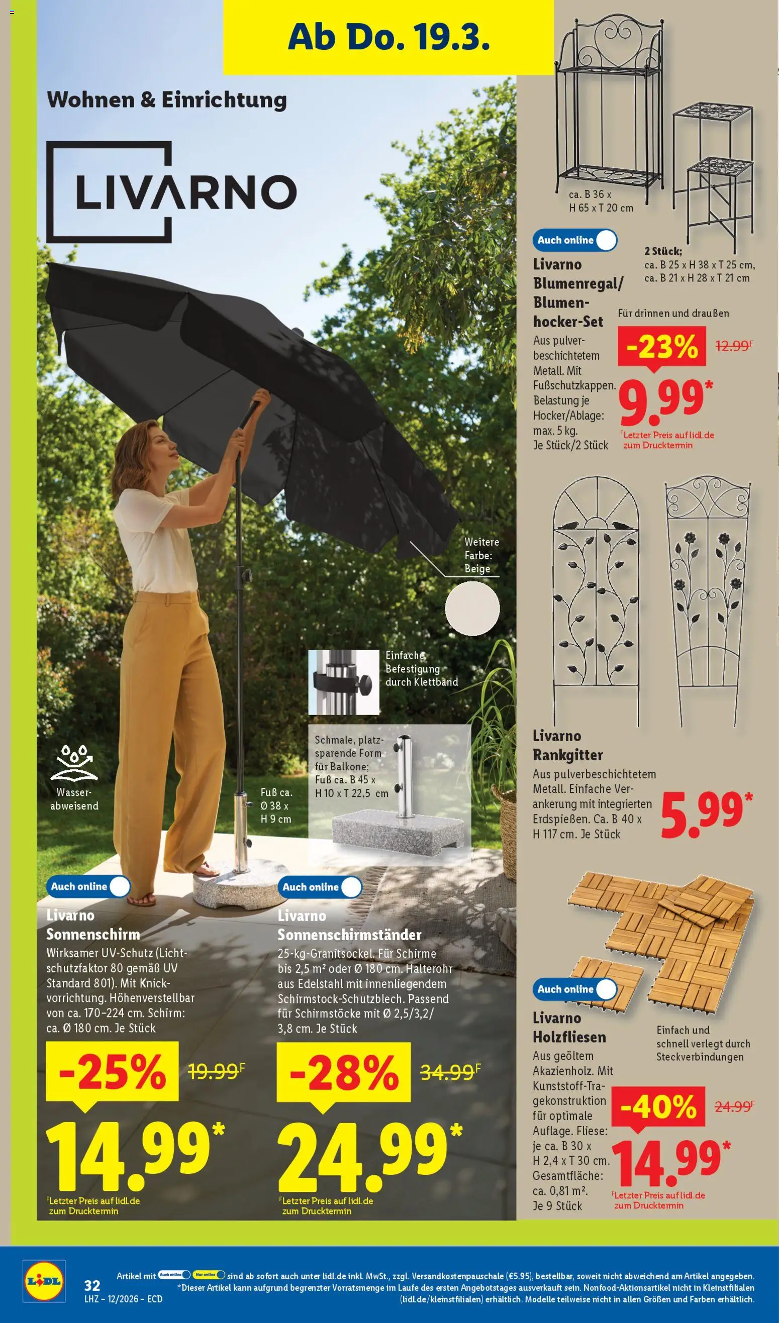 Lidl Německo leták od 16.03.2026 | Strana: 22