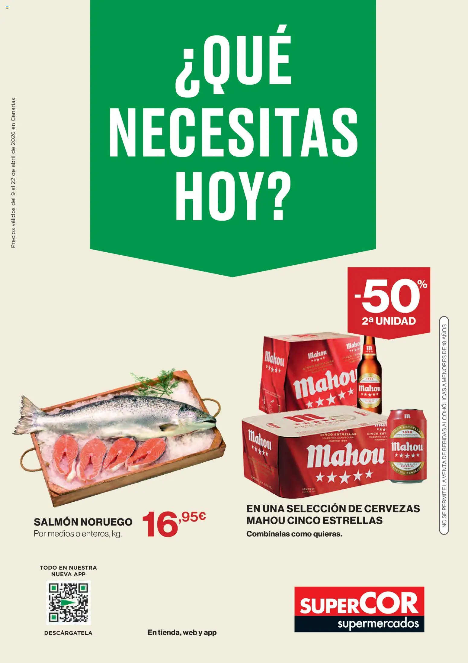 Supercor Canarias │ válido desde el 09.04.2026 | Página: 1