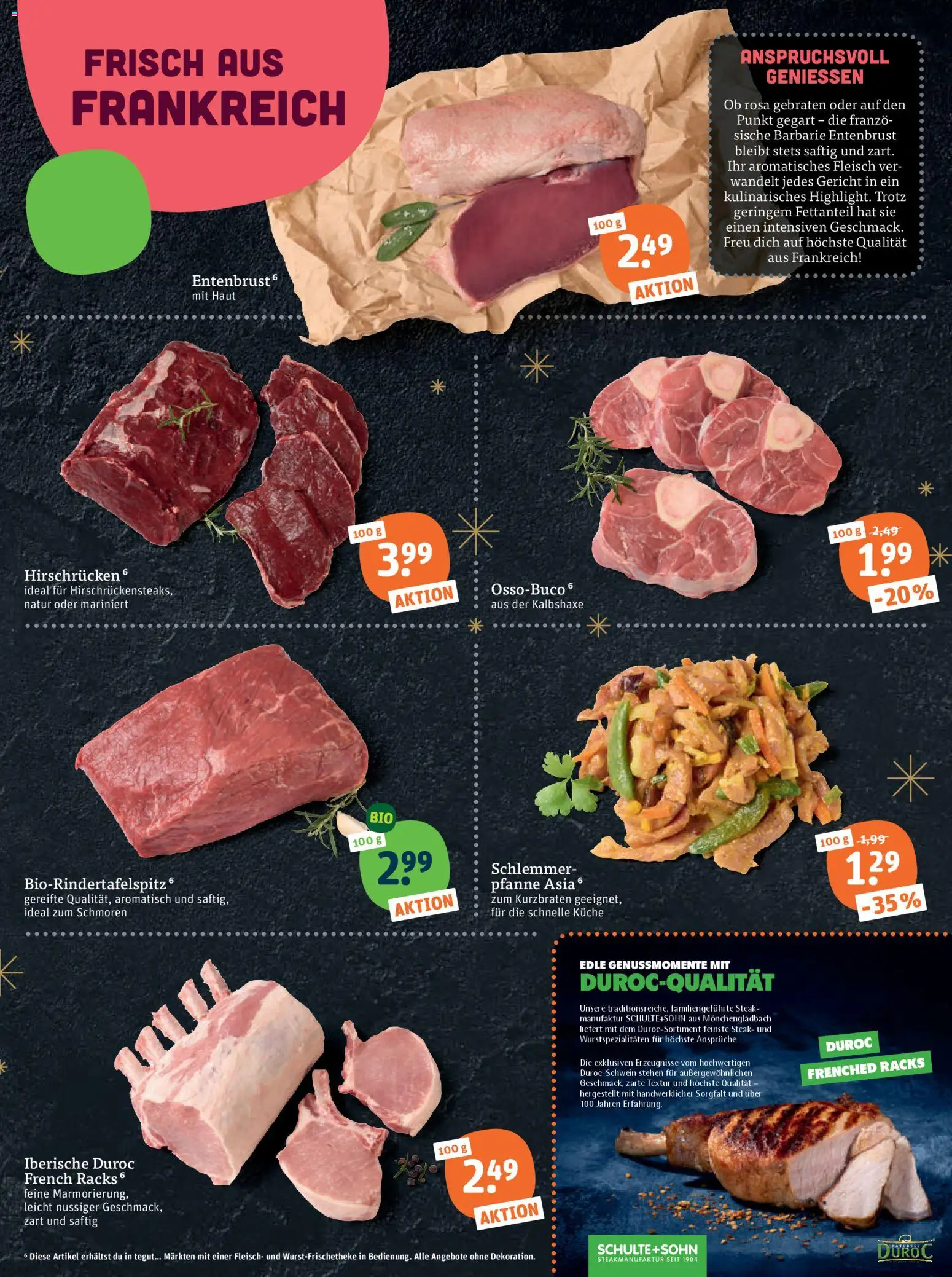 Tegut Prospekt – gültig ab 01.12.2025 | Seite: 7 | Produkte: Küche, Steak, Fleisch