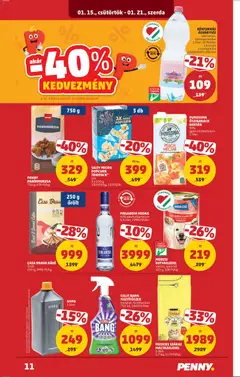 PENNY Akciós újság - amely érvényes a következő dátumtól: 15.01.2026 | Oldal: 15