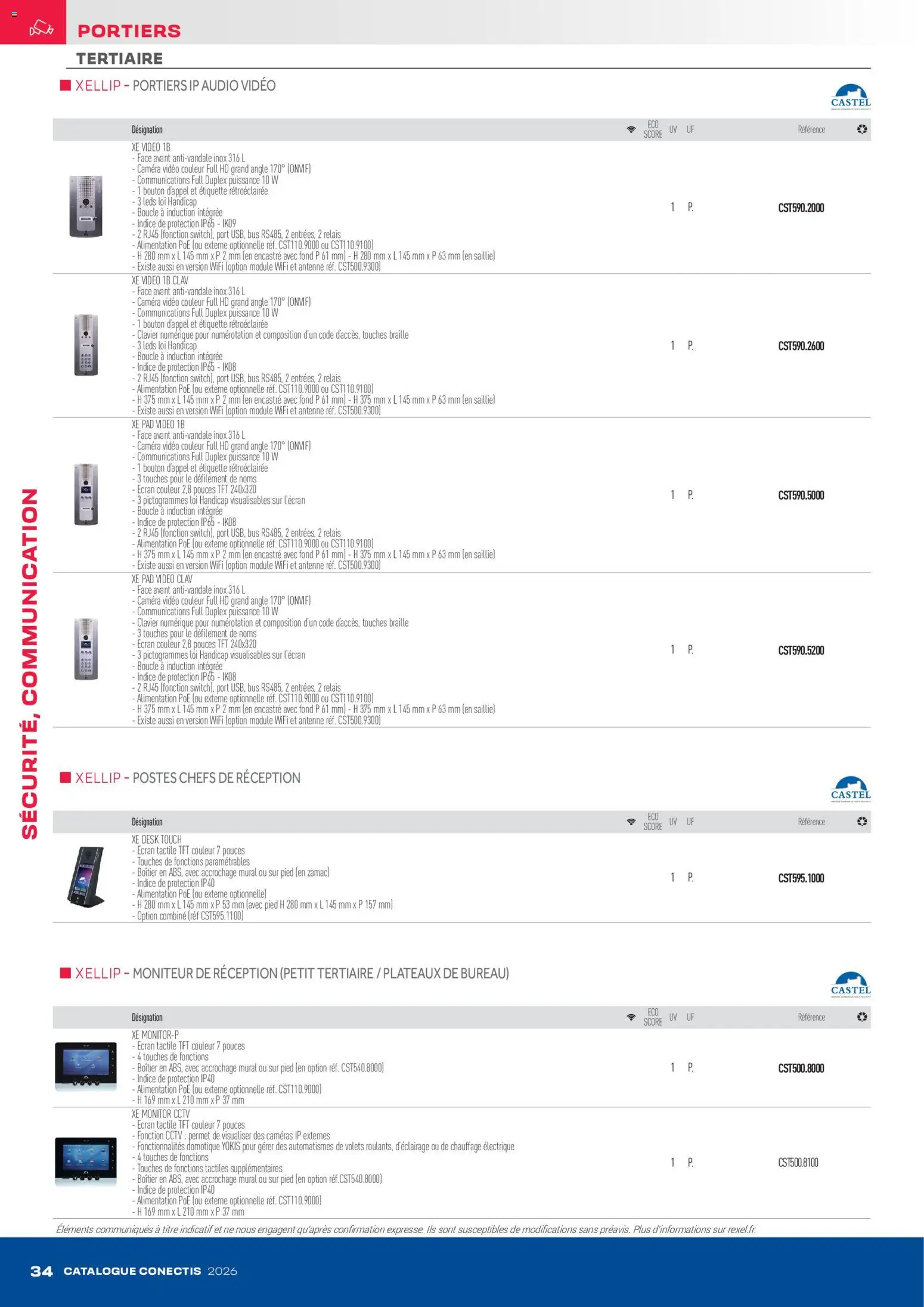 {H1} | Page: 34 | Produits: Moniteur, Vidéo, Bureau, Antenne