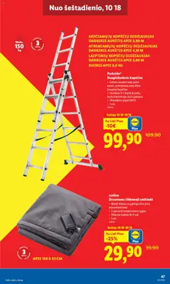 LIDL leidinys galioja nuo 13.10.2025 | Puslapis: 47 | Prekių: Antklodė