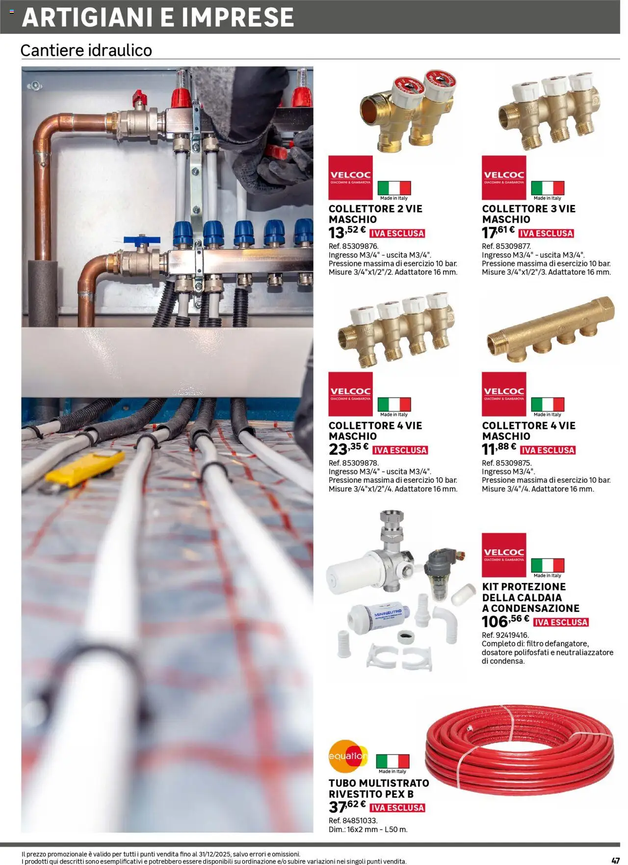 Volantino Leroy Merlin del 02.06.2025 | Pagina: 47 | Prodotti: Caldaia, Tubo, Adattatore
