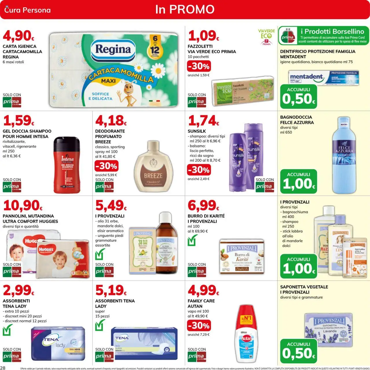 Volantino Basko del 12.08.2025 | Pagina: 28 | Prodotti: Balsamo, Olio corpo, Burro, Lavanda