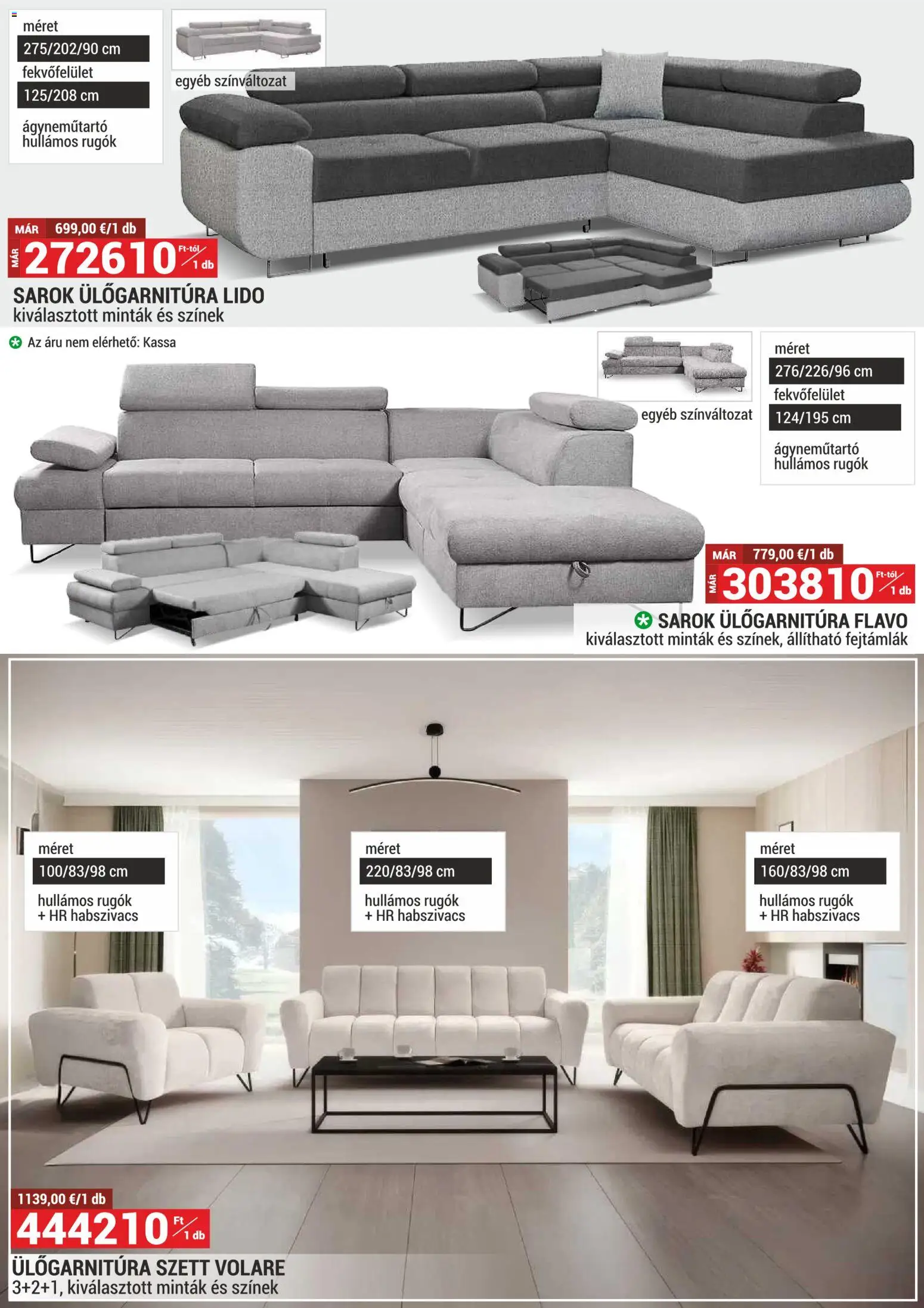 Merkury Market akciós ujság - amely érvényes a következő dátumtól: 01.03.2026 | Oldal: 7 | Termékek: Sarok ülőgarnitúra