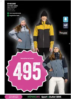 Forhåndsvisning av Sport Outlet kundeavis gyldig fra 20.11.2025 | Side: 31 | Produkter: Jakke