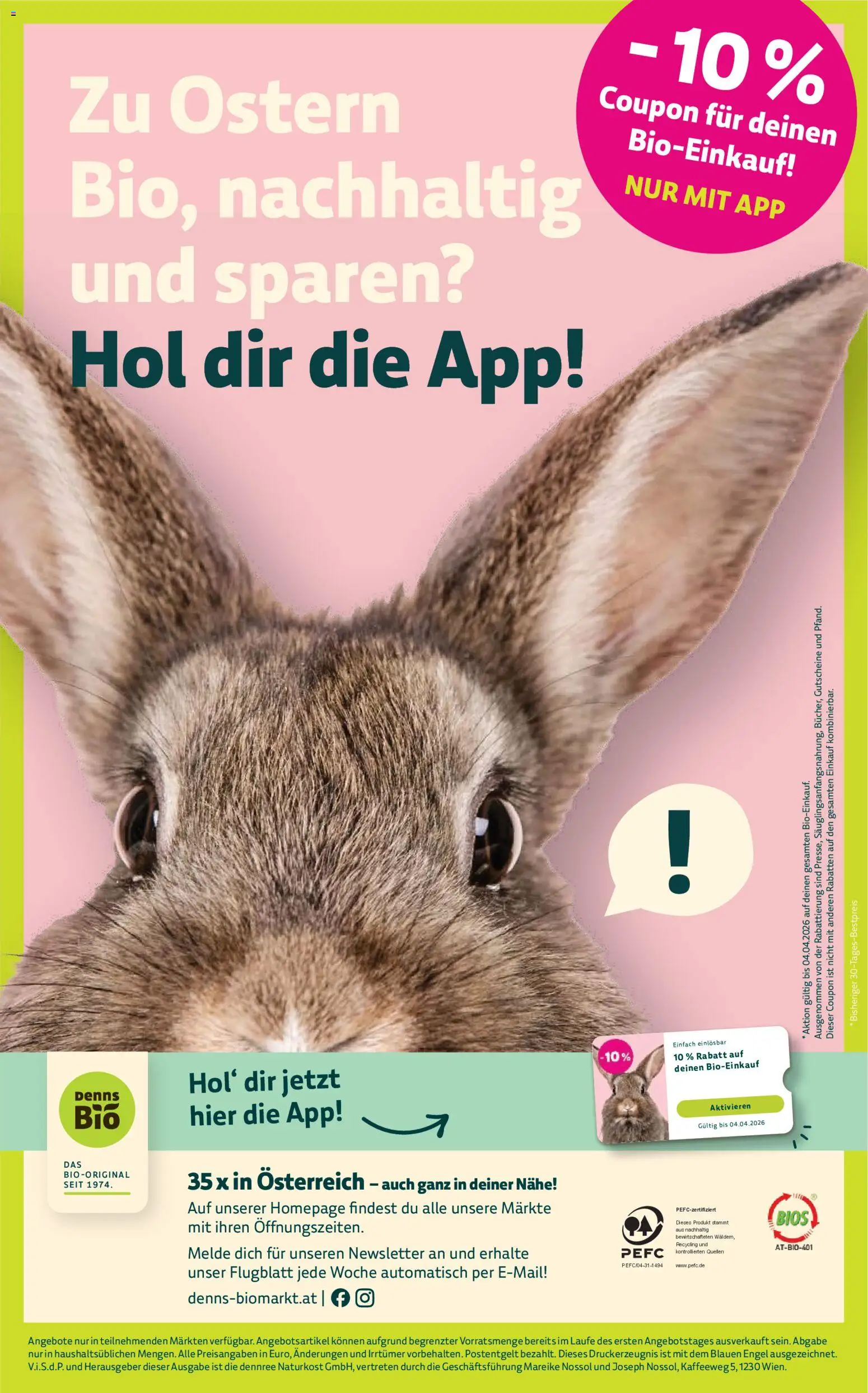Die besten Angebote | Denns BioMarkt Angebote ab 25.03.2026 | - Jetzt stöbern! | Austria
