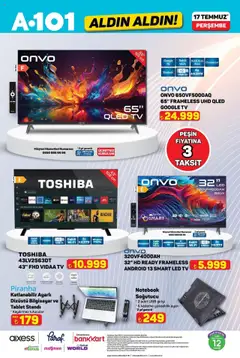 A101 Katalog Aldın Aldın - 17.07.2025 tarihinden itibaren geçerlidir | Sayfa: 7