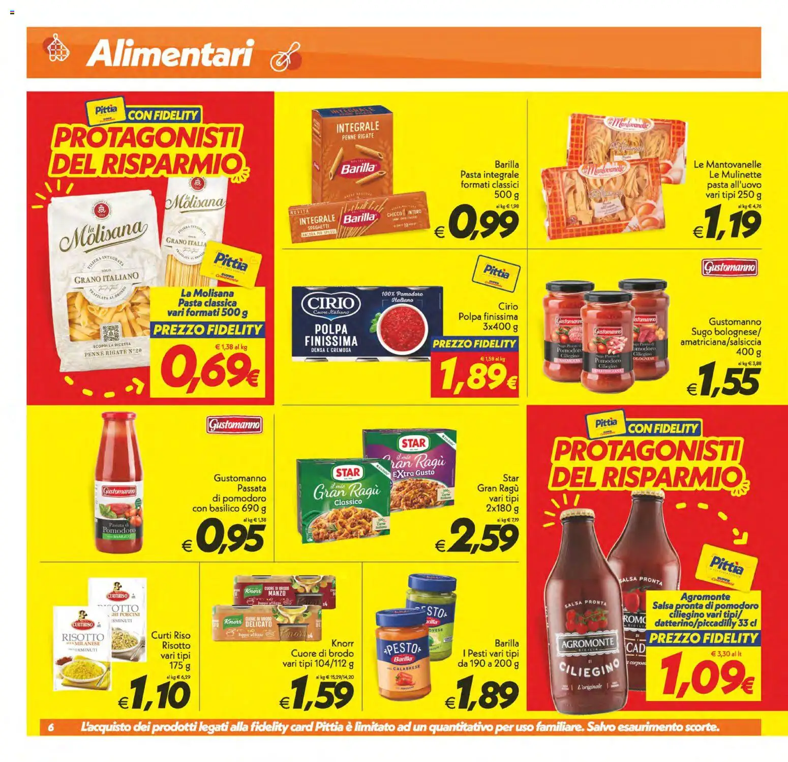 Volantino SuperConveniente del 13.02.2026 | Pagina: 6 | Prodotti: Riso, Manzo, Basilico, Passata di pomodoro