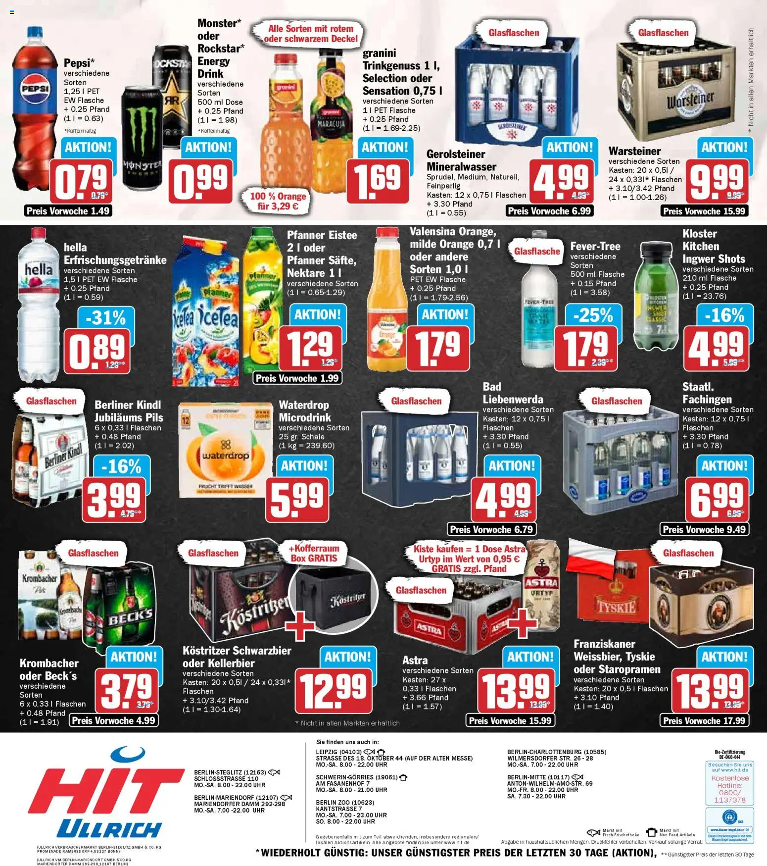 HIT - Berlin – gültig ab 03.11.2025 | Seite: 19 | Produkte: Energy, Box, Valensina, Granini