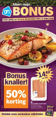 Albert Heijn folder week 51 - Voorbeeld van een folder van Albert Heijn, geldig van 16.12.2025