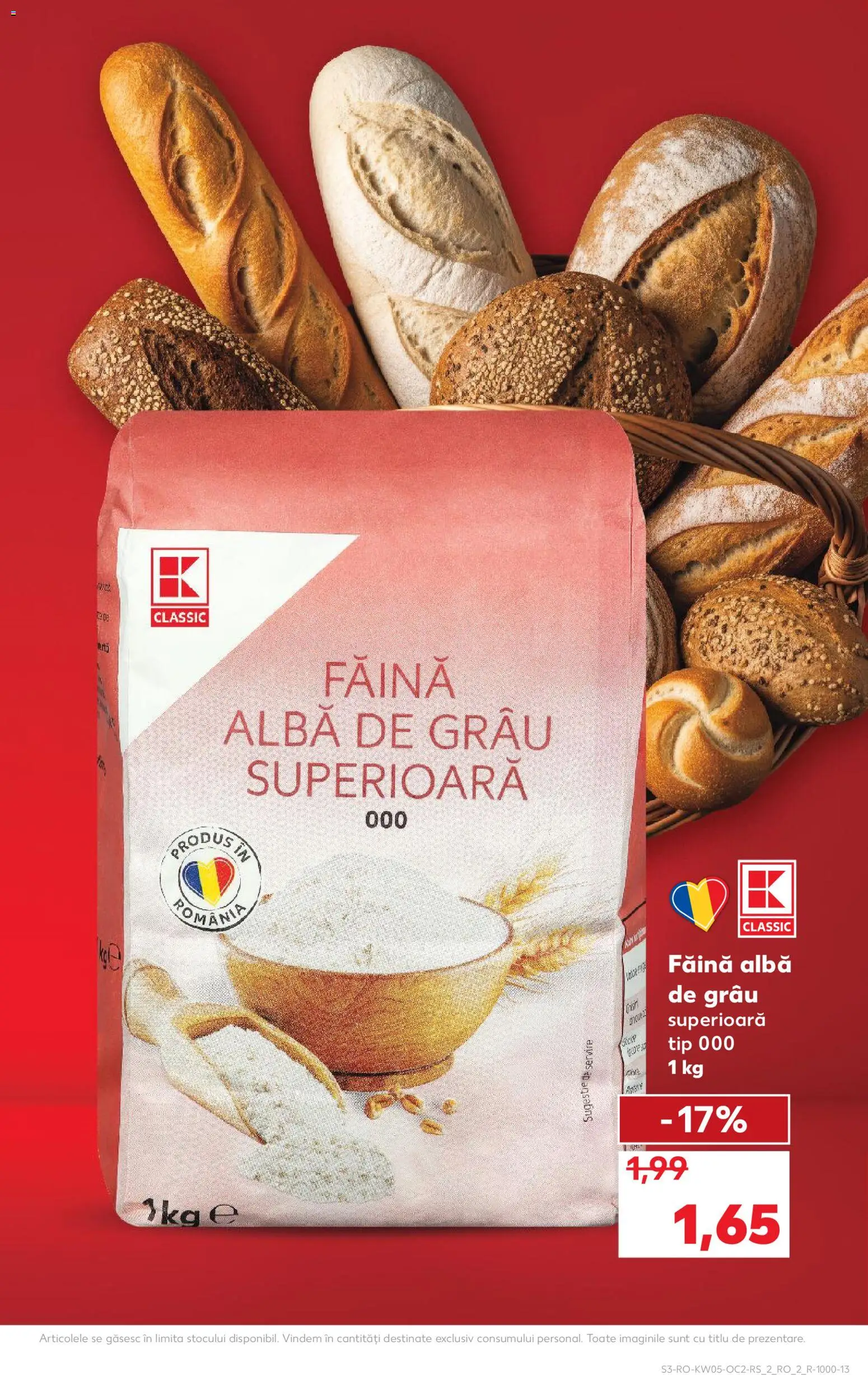 Noul catalog Kaufland – valabil de la 28.01.2026 | Pagină: 3 | Produse: Făină