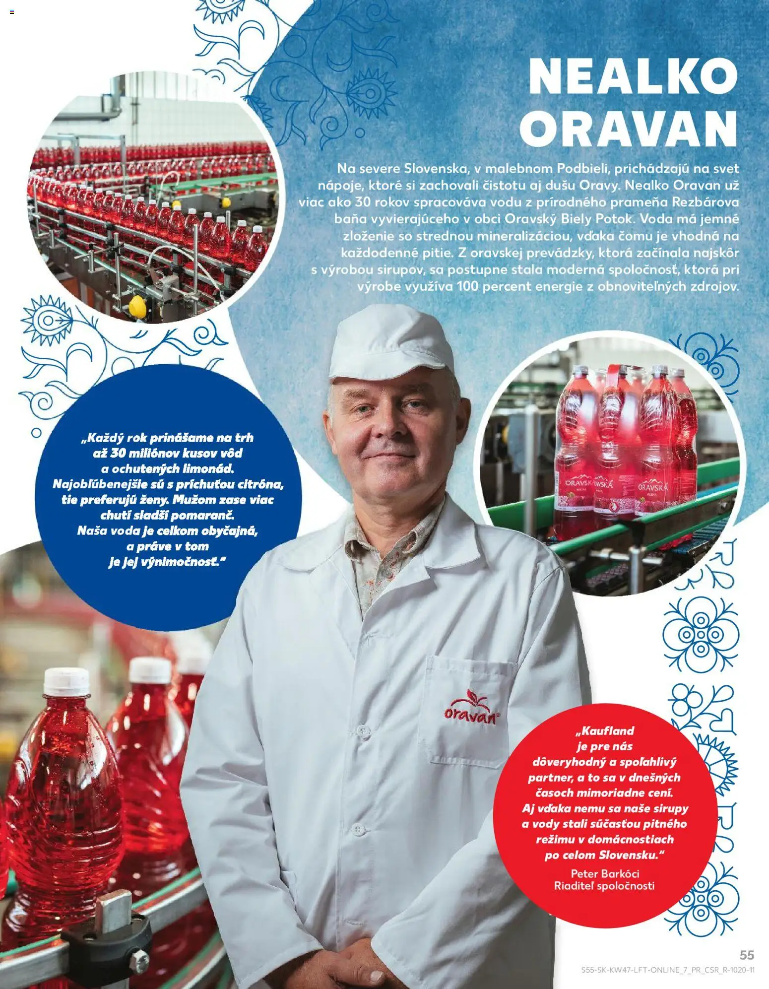 Kaufland SK akciós ujság - amely érvényes a következő dátumtól: 20.11.2025 | Oldal: 55