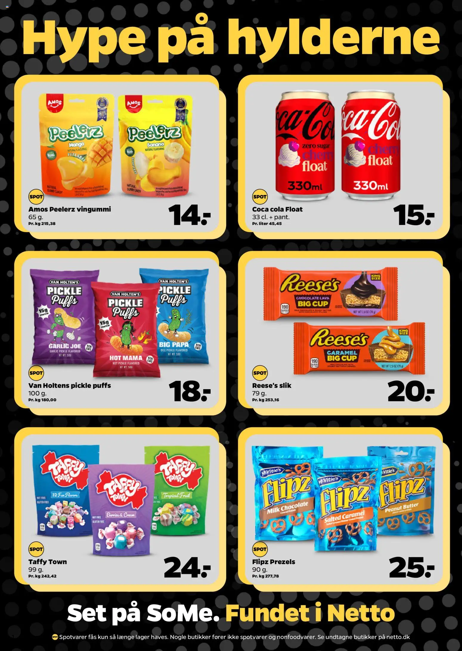 Netto tilbudsavis – gyldig fra 18.04.2026 | Side: 18 | Produkter: Mango, Coca Cola, Slik, Cola