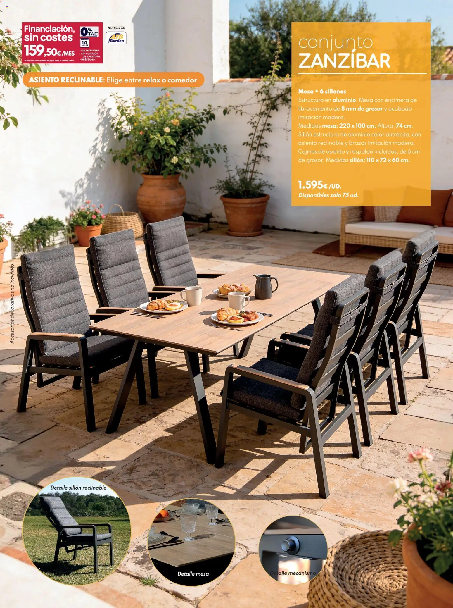 BricoCentro folleto │ válido desde el 23.03.2026 | Página: 19 | Productos: Sillón, Mesa, Sillón reclinable