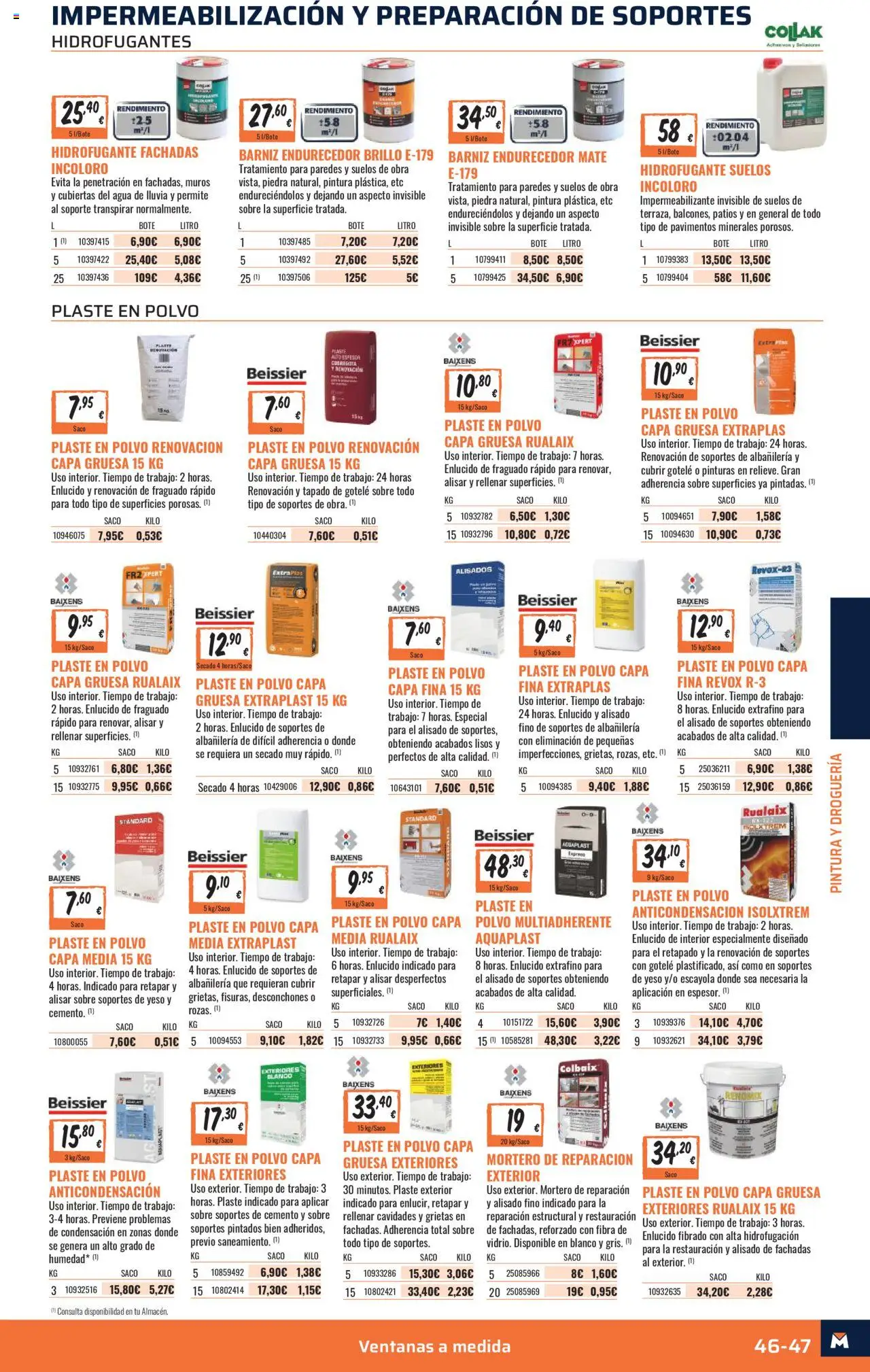 Obramat - Malaga │ válido desde el 10.10.2025 | Página: 47 | Productos: Polvo, General