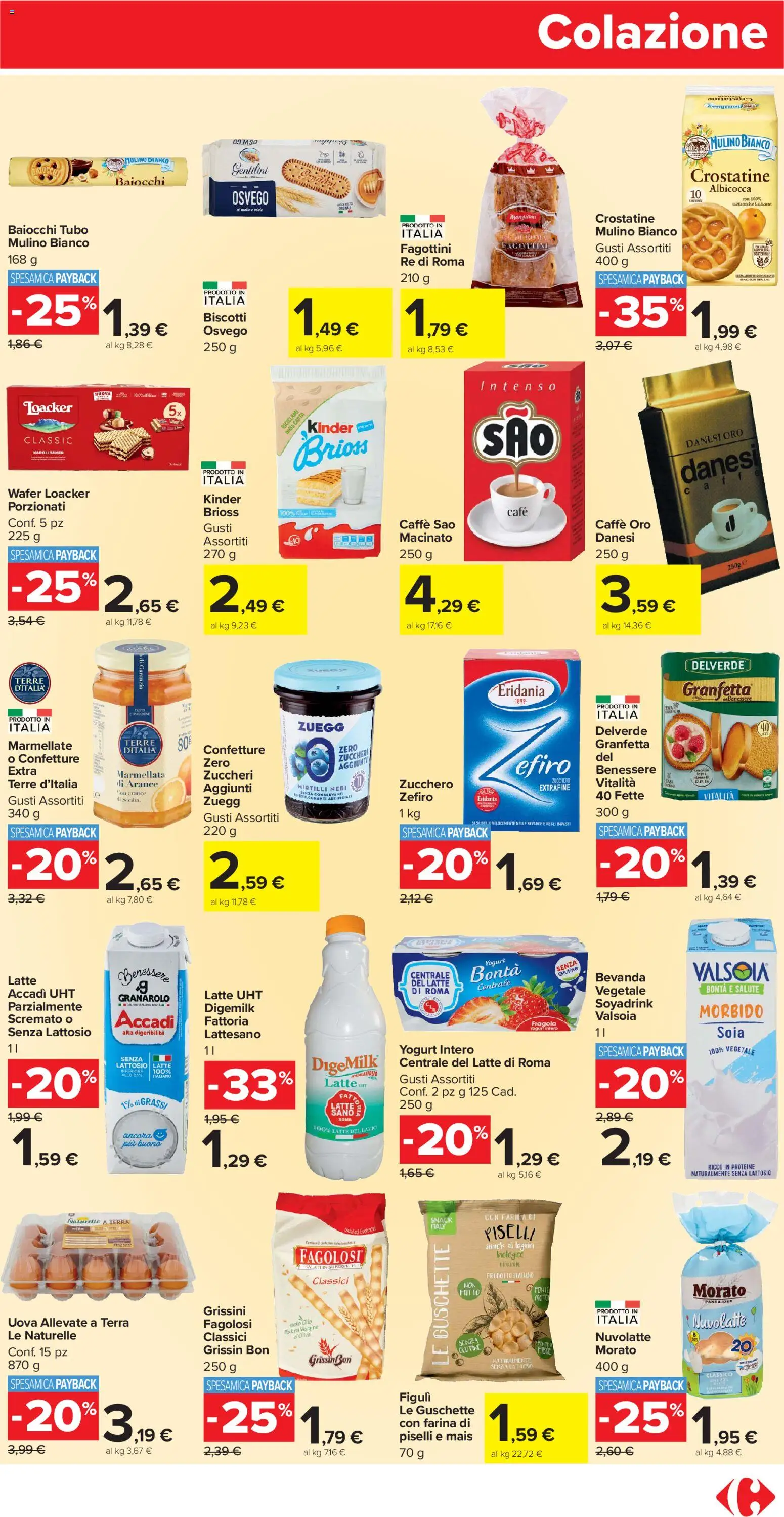 Volantino Carrefour del 02.01.2026 | Pagina: 11 | Prodotti: Legumi, Yogurt, Arance, Polo