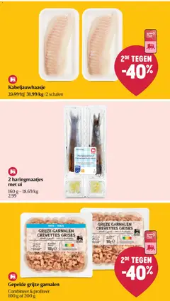 2 haringmaatjes met ui, 2 herring with onion - Voorbeeld van een folder van Delhaize, geldig van 19.03.2026 | Pagina: 19