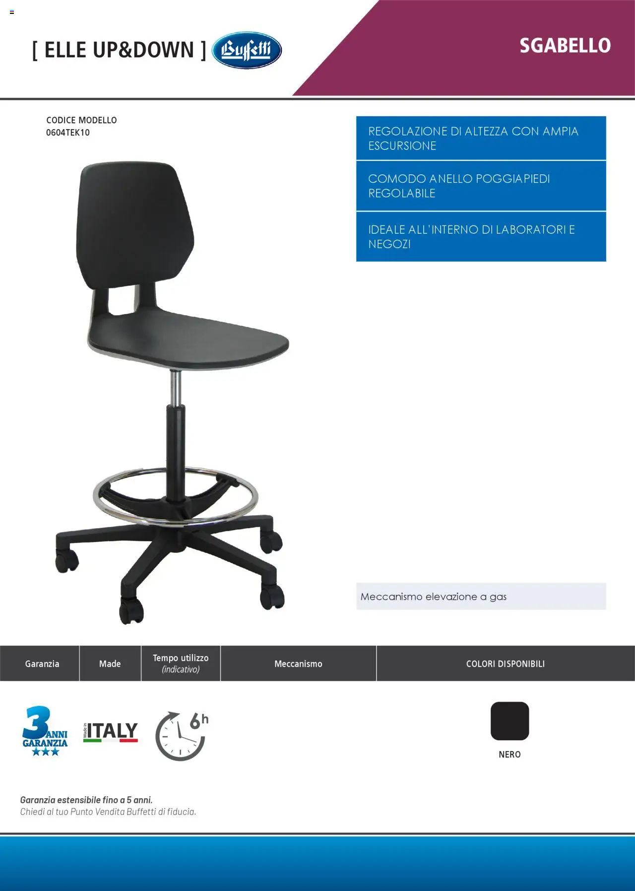 Volantino Buffetti del 28.06.2025 | Pagina: 185 | Prodotti: Poggiapiedi, Anello, Sgabello