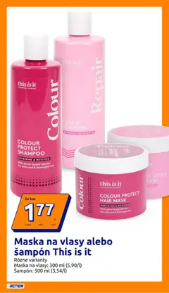 Action leták platný od 18.03.2026 | Strana: 11 | Produkty: Šampón, Maska na vlasy, Maska